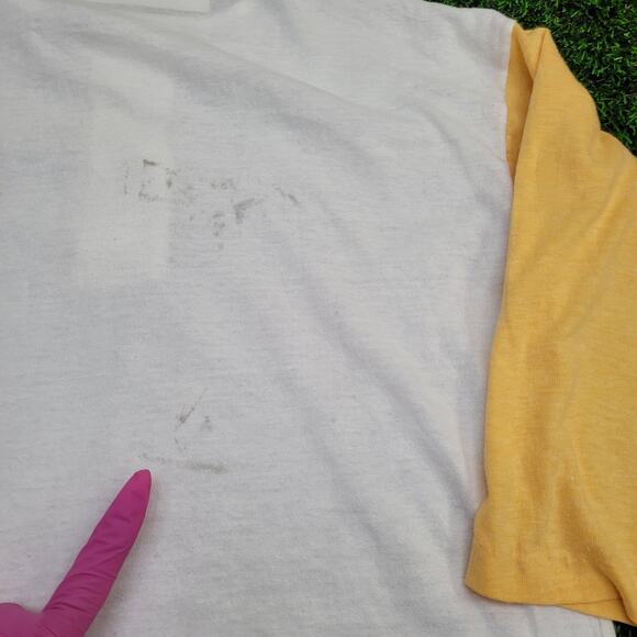 Vintage 80s Pittsburgh Pirates Shirt Womens S/M 18x23 White - Picture 8 of 16